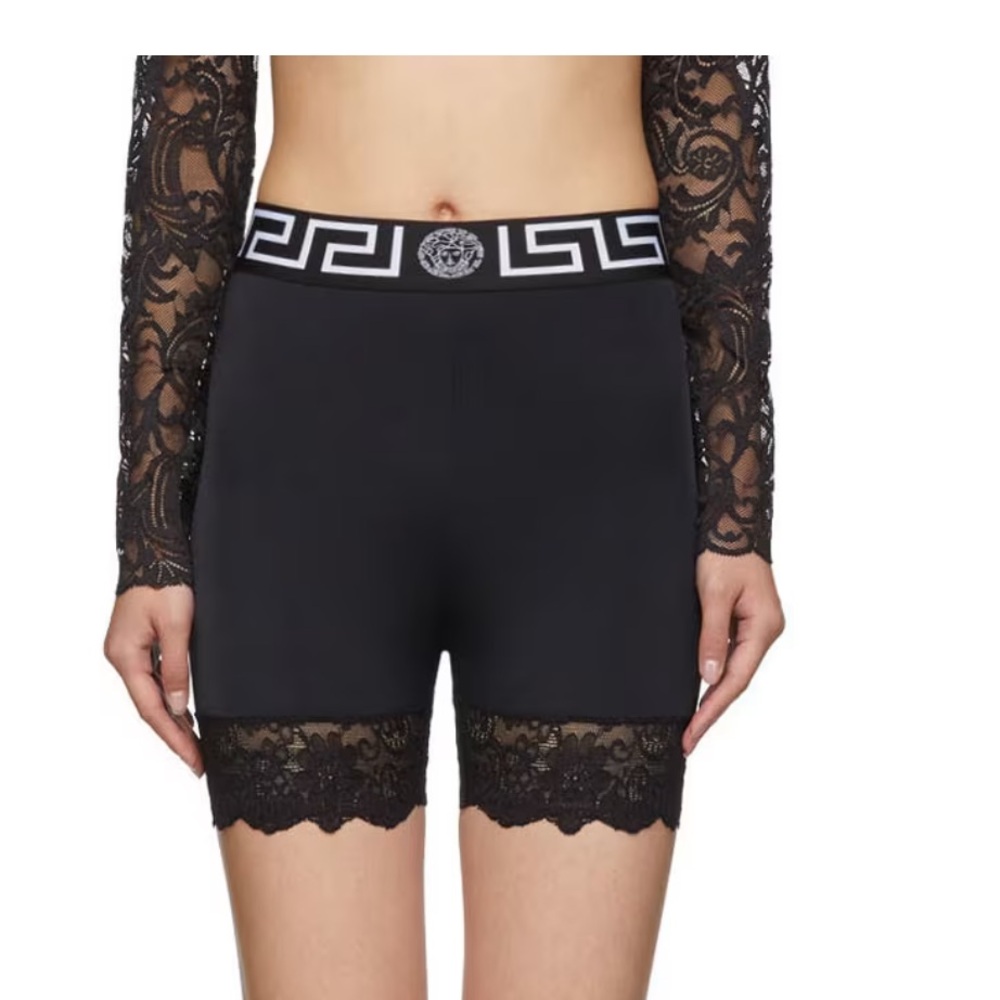 VERSACE UNDERWEAR
Black Cycling Shorts